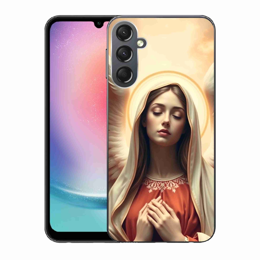 Zselés borítás mmCase Samsung Galaxy A24 készülékhez - vallási motívumok