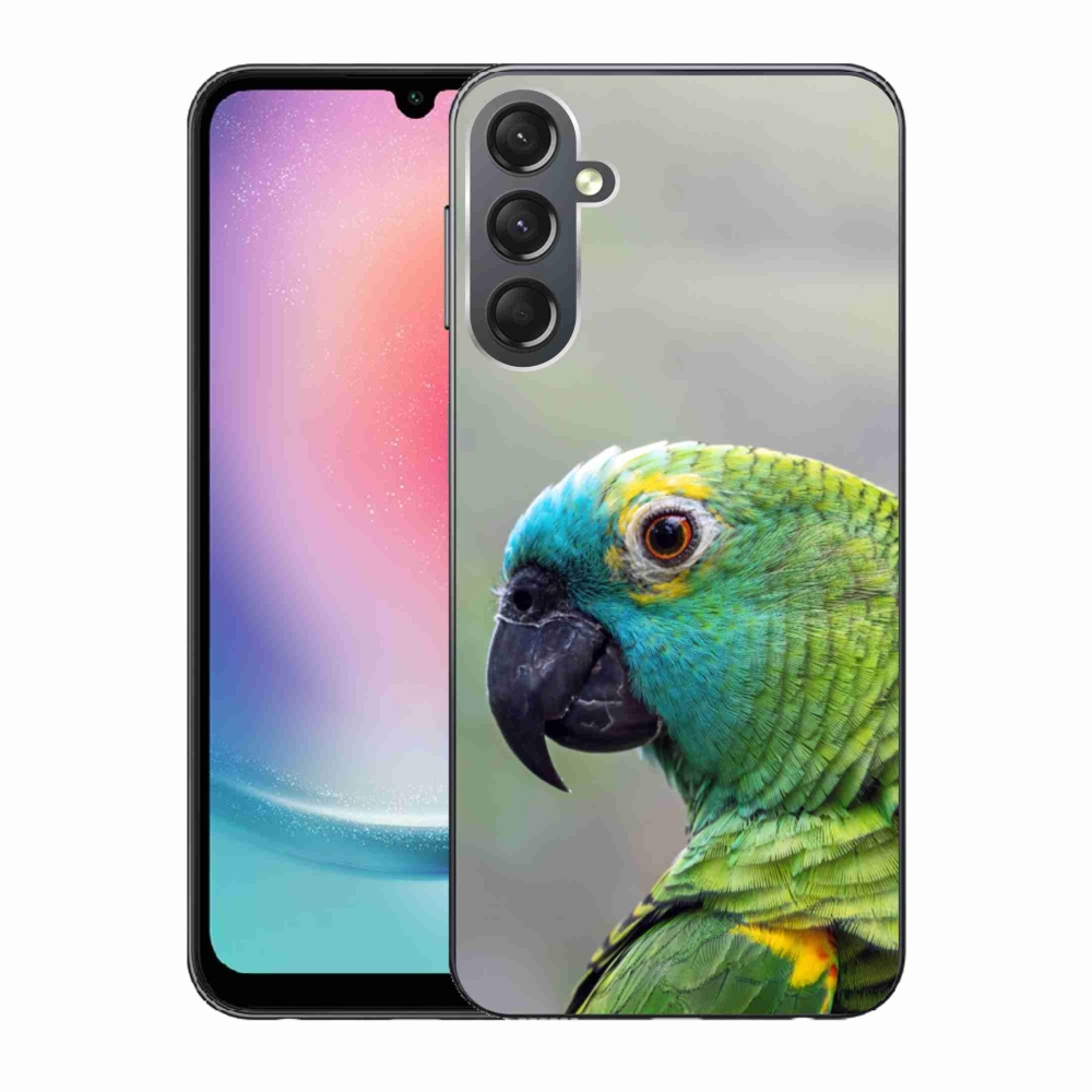 Gél borítás mmCase Samsung Galaxy A24 készülékhez - papagáj amazon