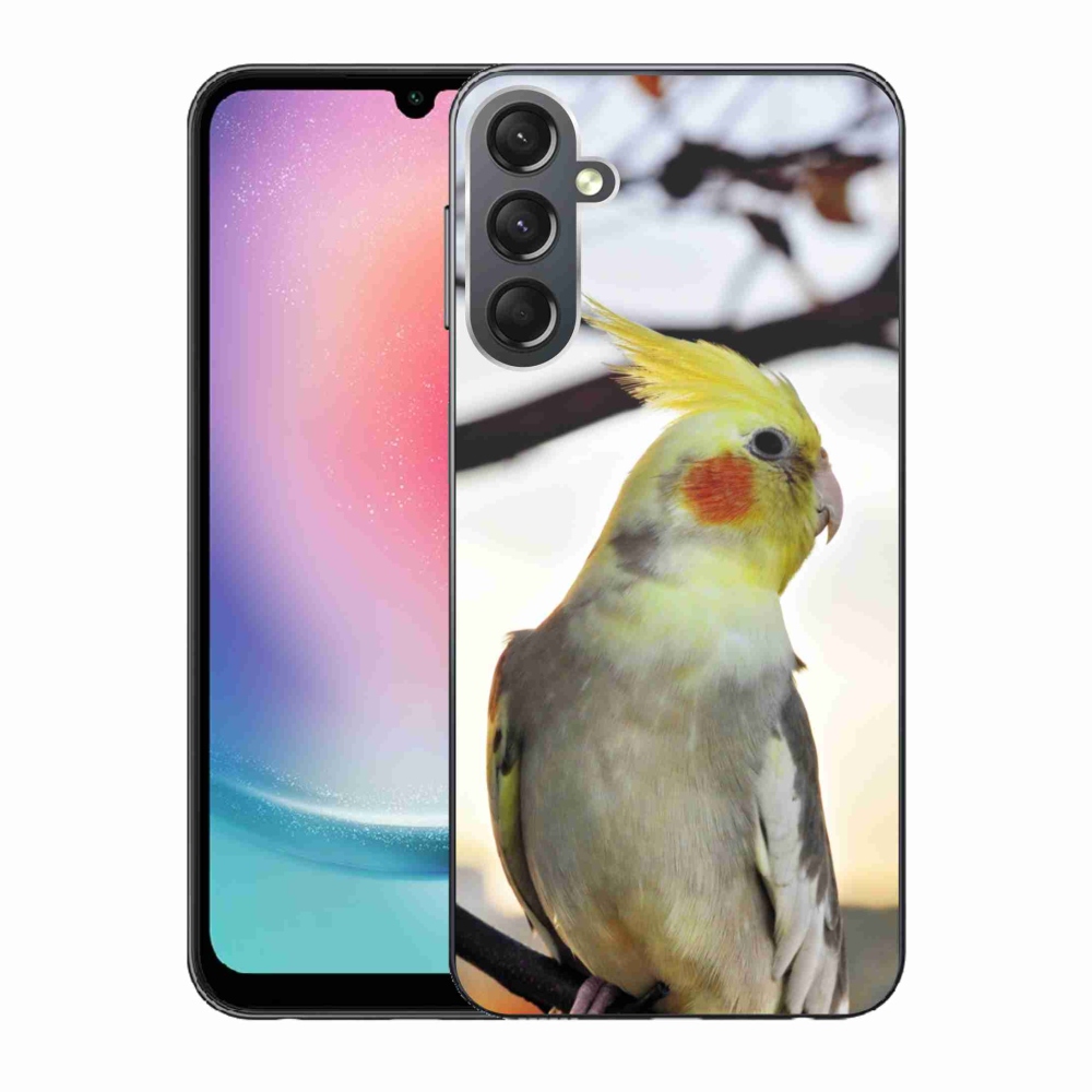 Gél borítás mmCase Samsung Galaxy A24 készülékhez - papagáj korela