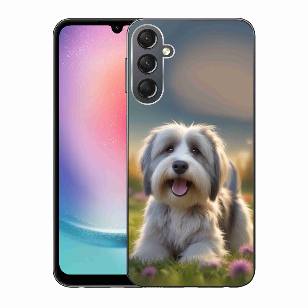 Gél borítás mmCase Samsung Galaxy A24 készülékhez - aranyos Havanna kutya