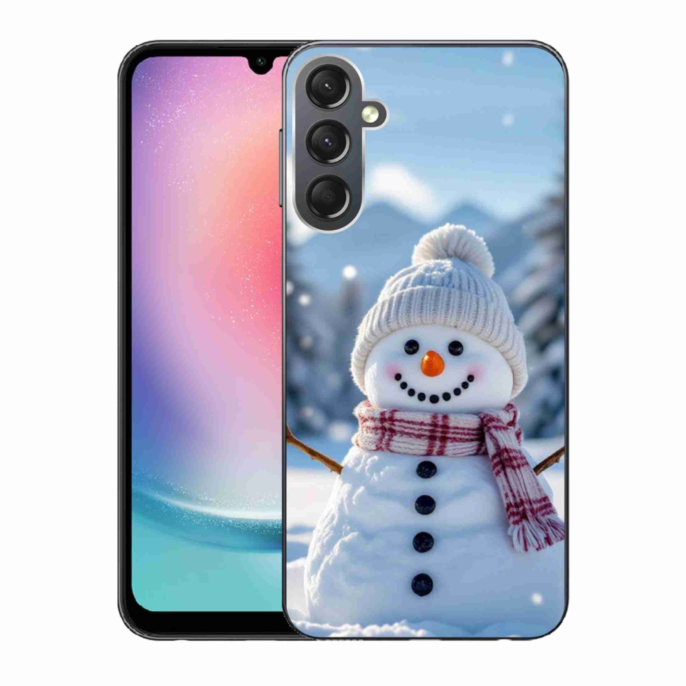 Gél borítás mmCase Samsung Galaxy A24 készülékhez - hóember 3