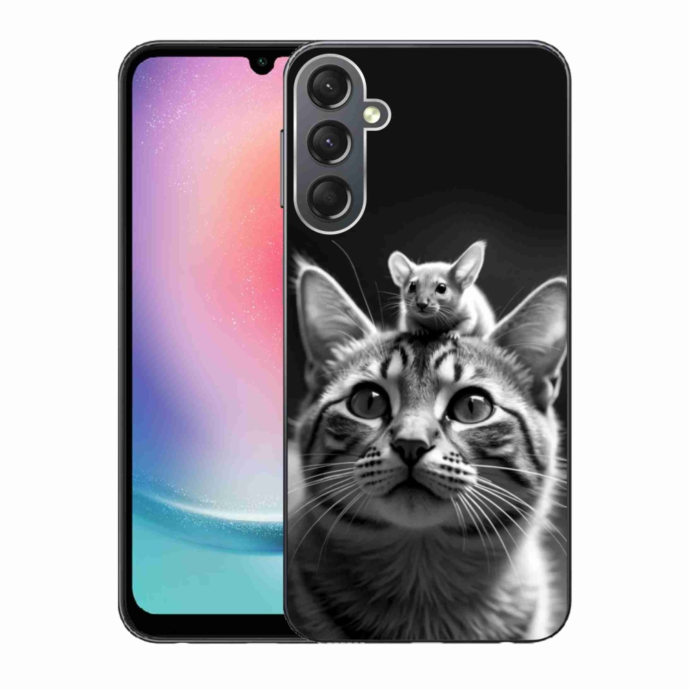 Gél borítás mmCase Samsung Galaxy A24 - állatbarátság 2