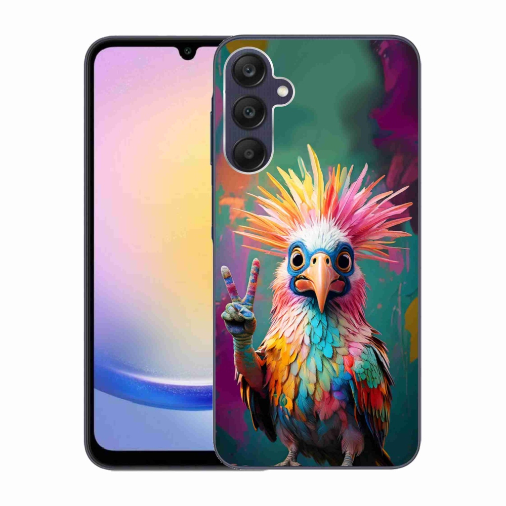 Zselés borítás mmCase Samsung Galaxy A25 5G - színes lázadó