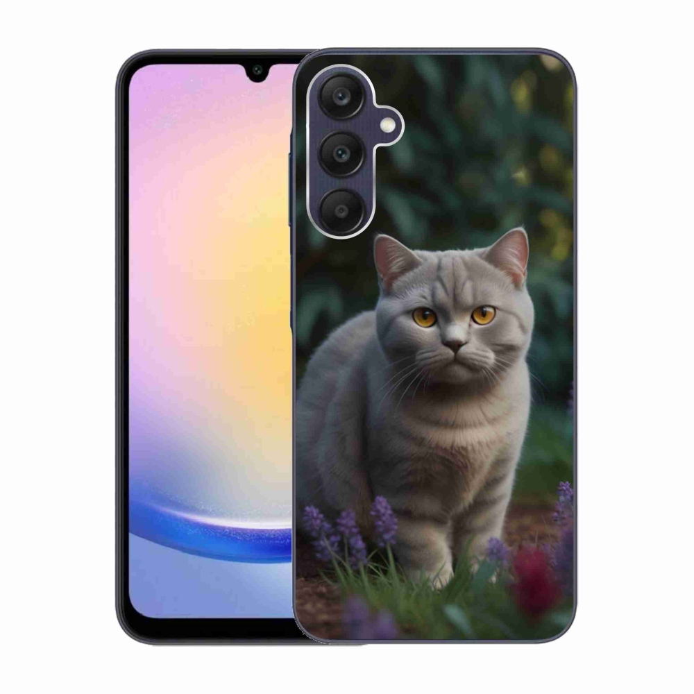 Zselés borítás mmCase Samsung Galaxy A25 5G - brit macska