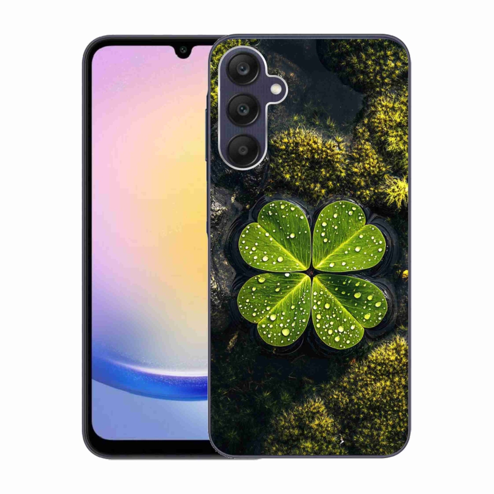 Gél borítás mmCase Samsung Galaxy A25 5G - négylevelű lóhere