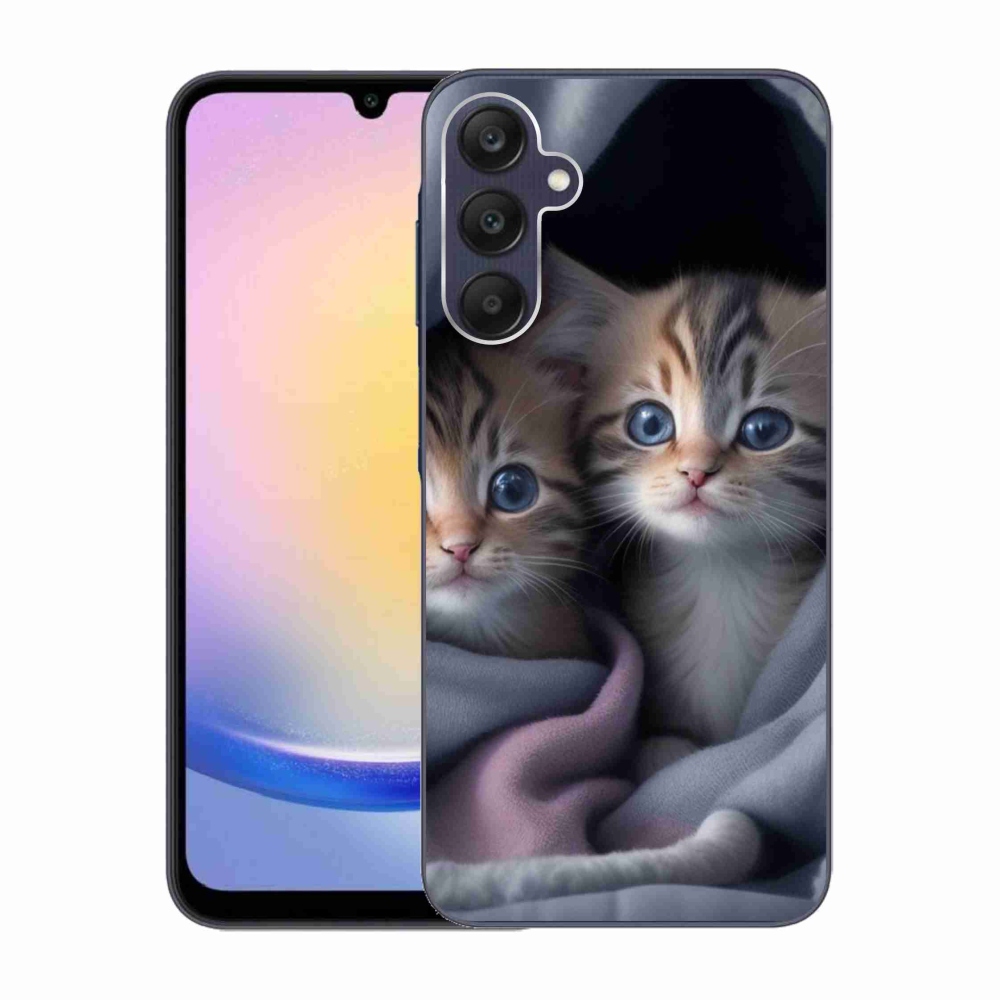 Gél védőburkolat mmCase Samsung Galaxy A25 5G - cat duo 2 számára