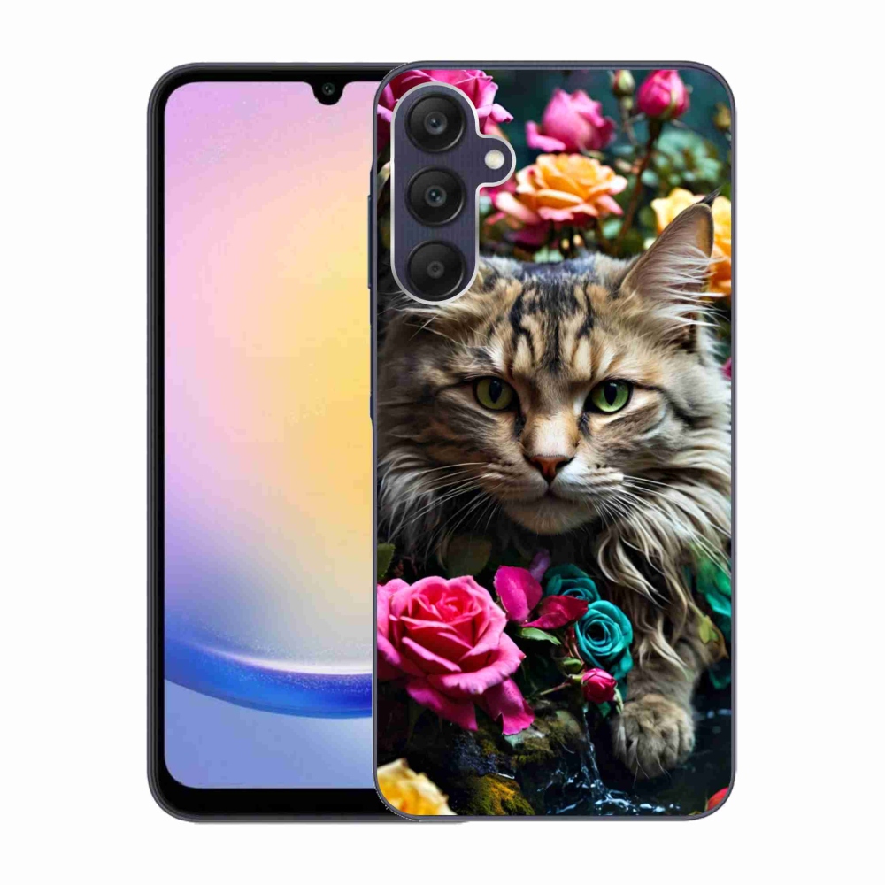 Gél borítás mmCase Samsung Galaxy A25 5G - macskaszem nézet 2