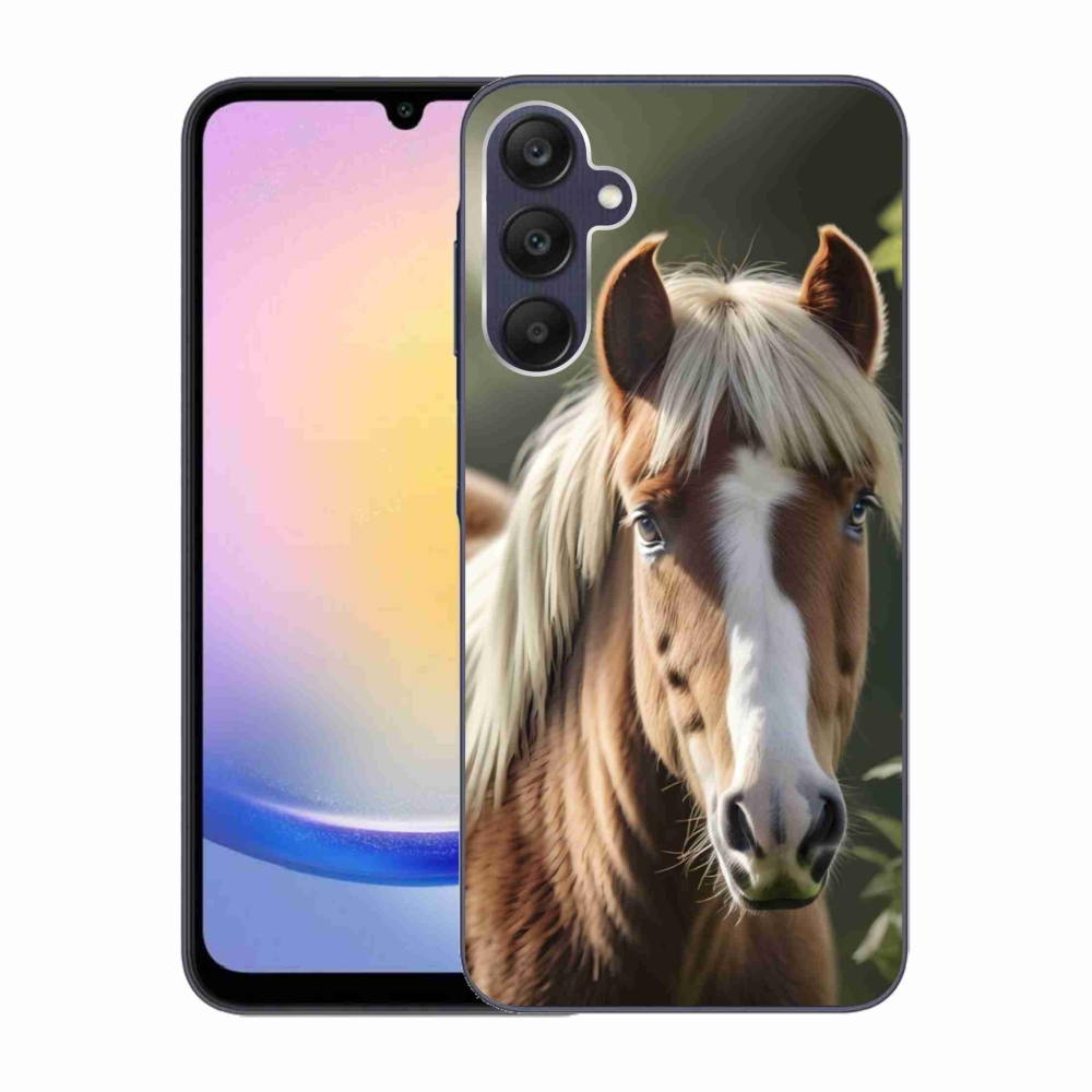 Zselés borítás mmCase Samsung Galaxy A25 5G - ló könnyű sörénnyel