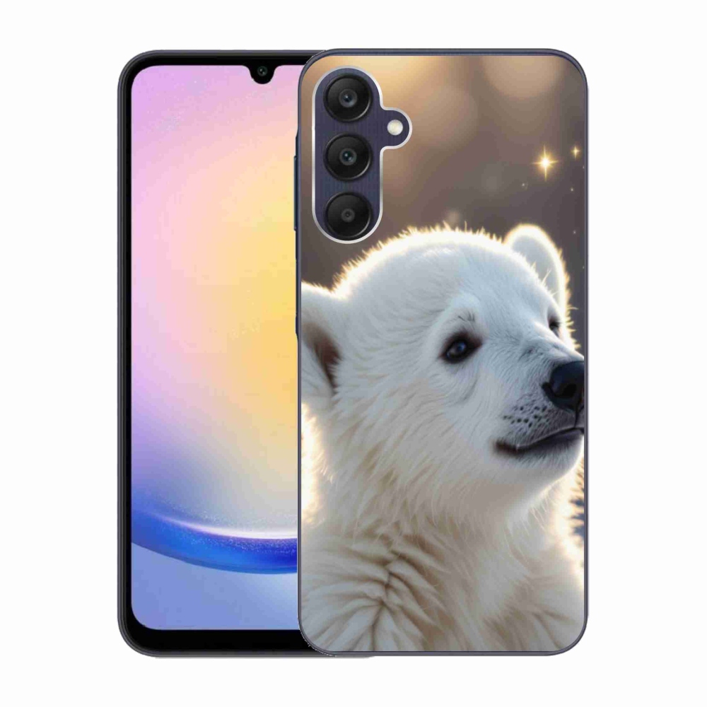 Gél védőhuzat mmCase Samsung Galaxy A25 5G - jegesmedve