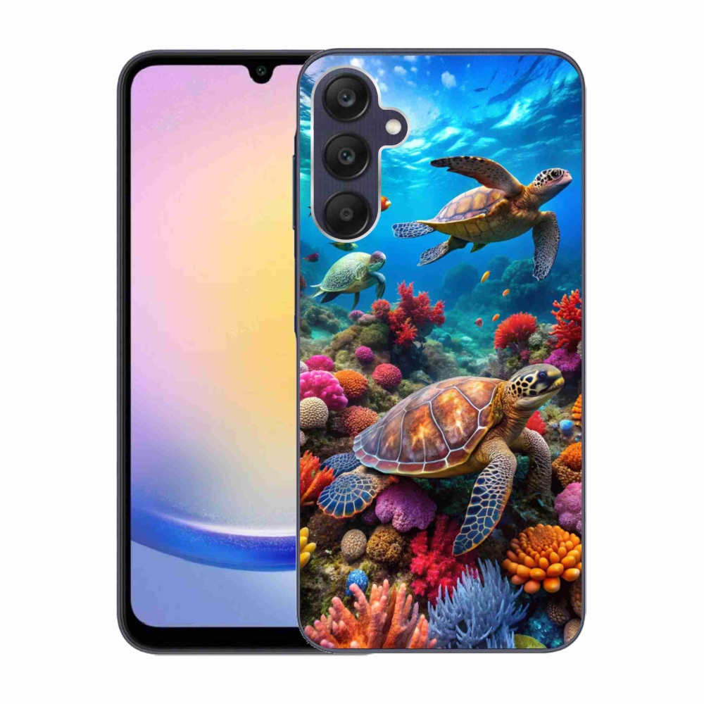 Gél védőhuzat mmCase Samsung Galaxy A25 5G - Sea World 2