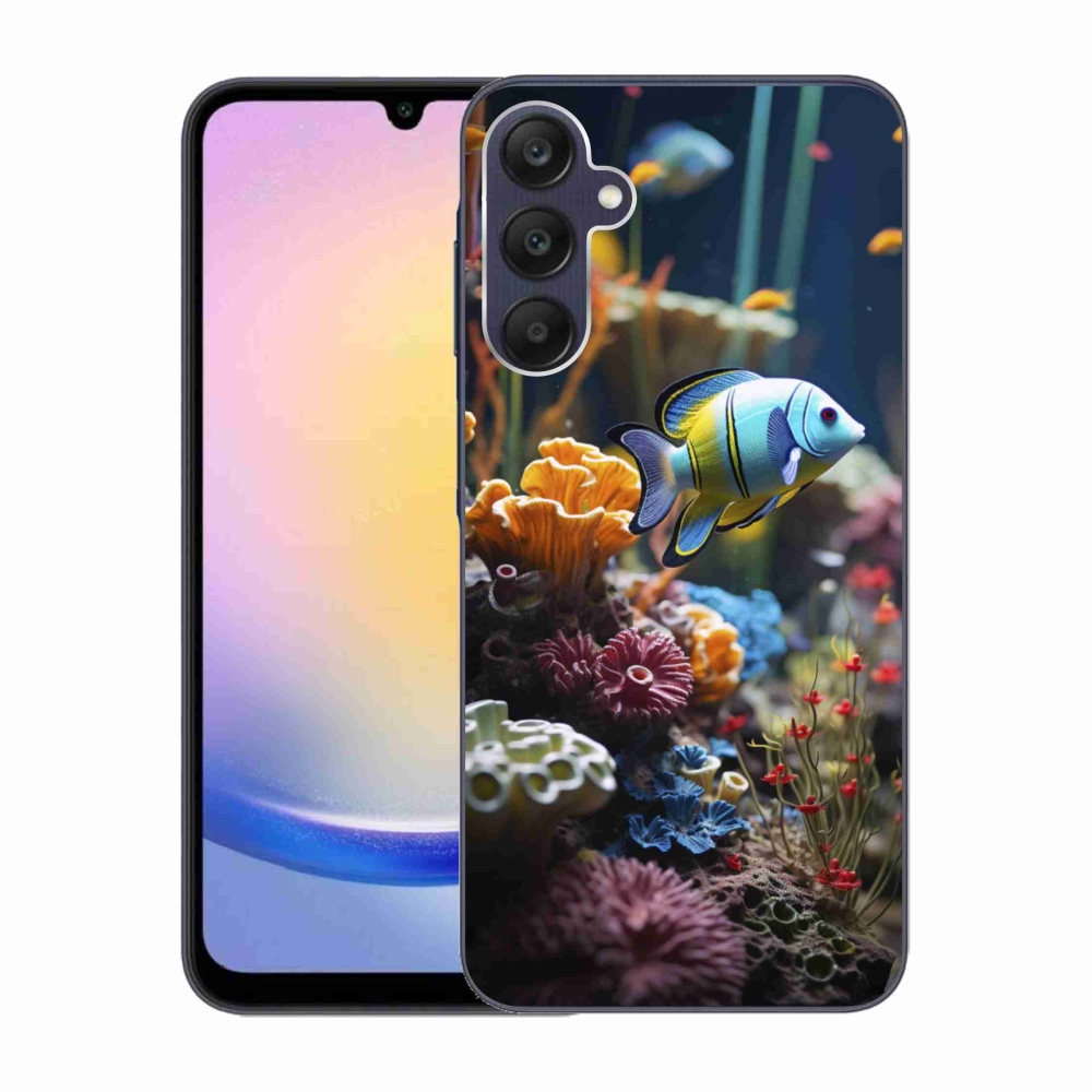 Gél borítás mmCase Samsung Galaxy A25 5G - Sea World 5 - Tengeri világ 5