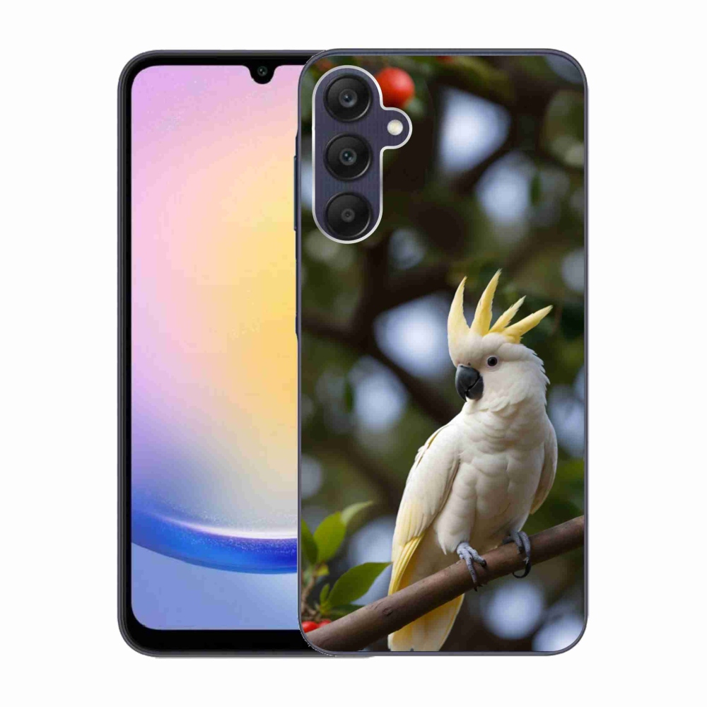 Zselés borítás mmCase Samsung Galaxy A25 5G - papagáj kakadu 3