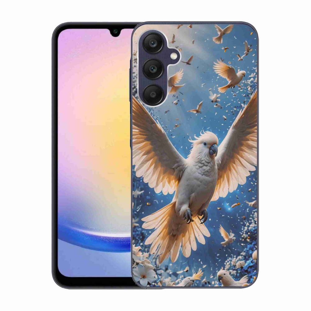 Zselés borítás mmCase Samsung Galaxy A25 5G - papagáj kakadu