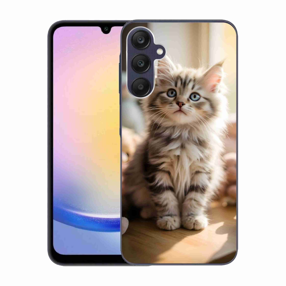Gél borítás mmCase Samsung Galaxy A25 5G - aranyos cica 10