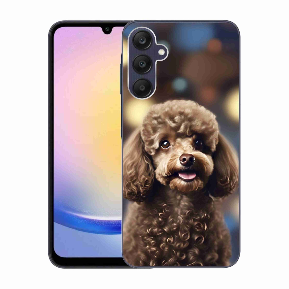 Gél védőhuzat mmCase Samsung Galaxy A25 5G - aranyos uszkár