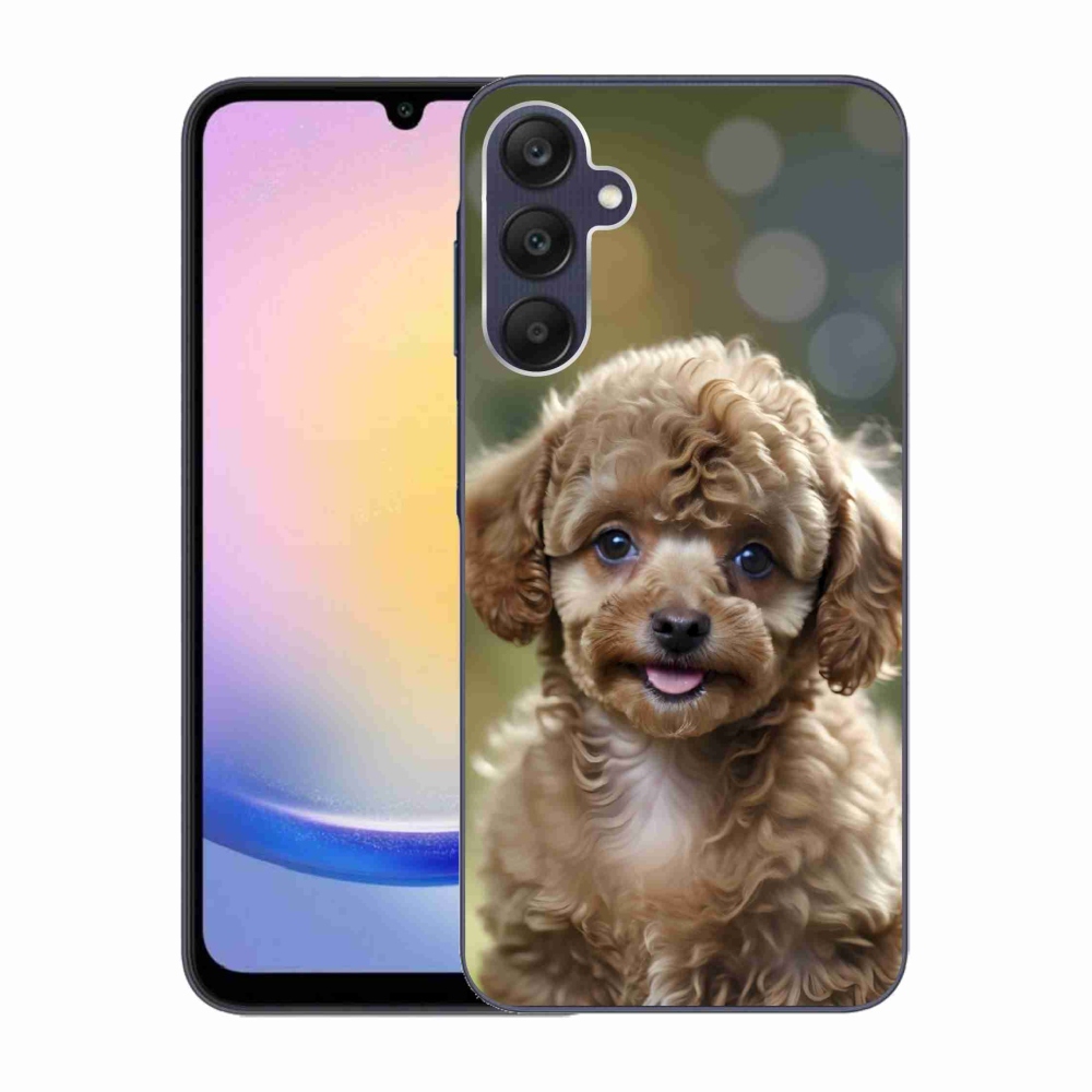 Gél védőhuzat mmCase Samsung Galaxy A25 5G - aranyos uszkár