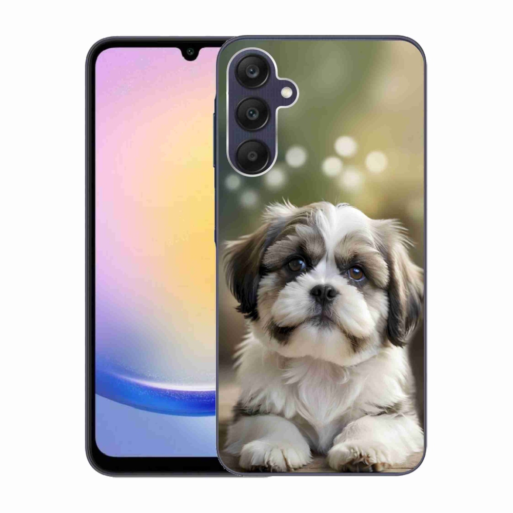 Gél borítás mmCase Samsung Galaxy A25 5G - aranyos shih-tzu