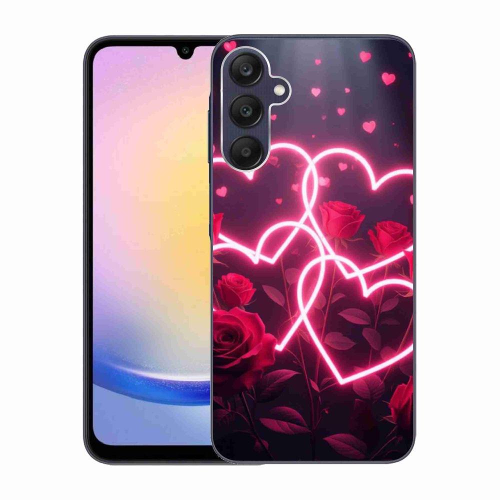 Gél borítás mmCase Samsung Galaxy A25 5G - a szerelem szíve