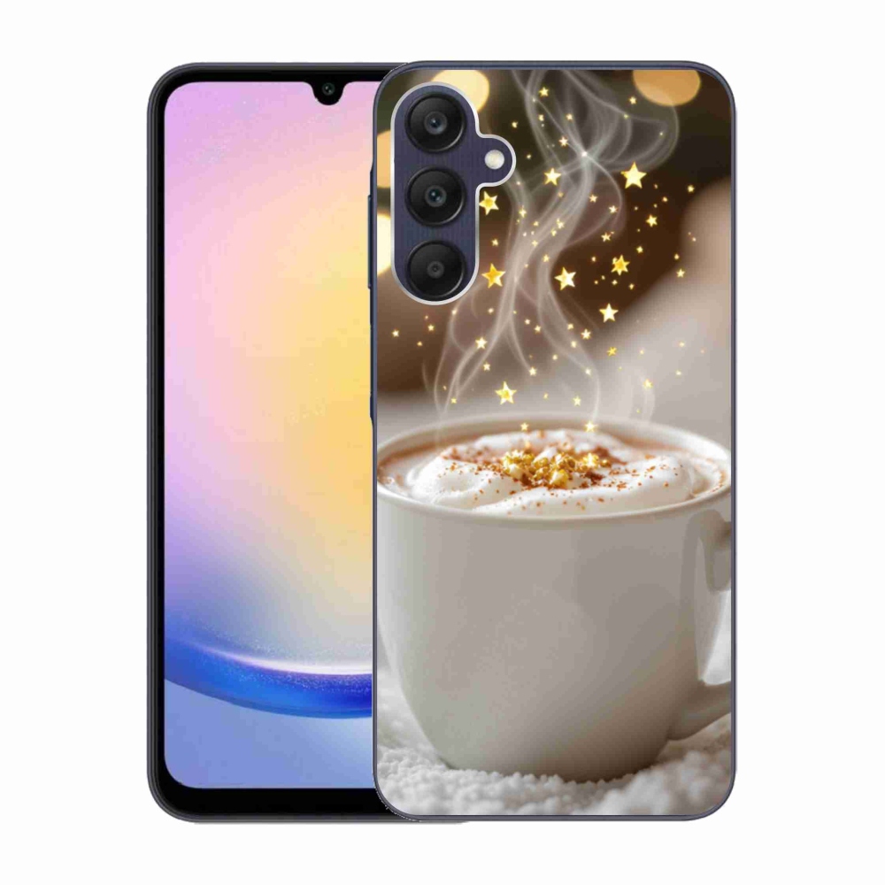 Gél borítás mmCase Samsung Galaxy A25 5G - Karácsonyi forró ital