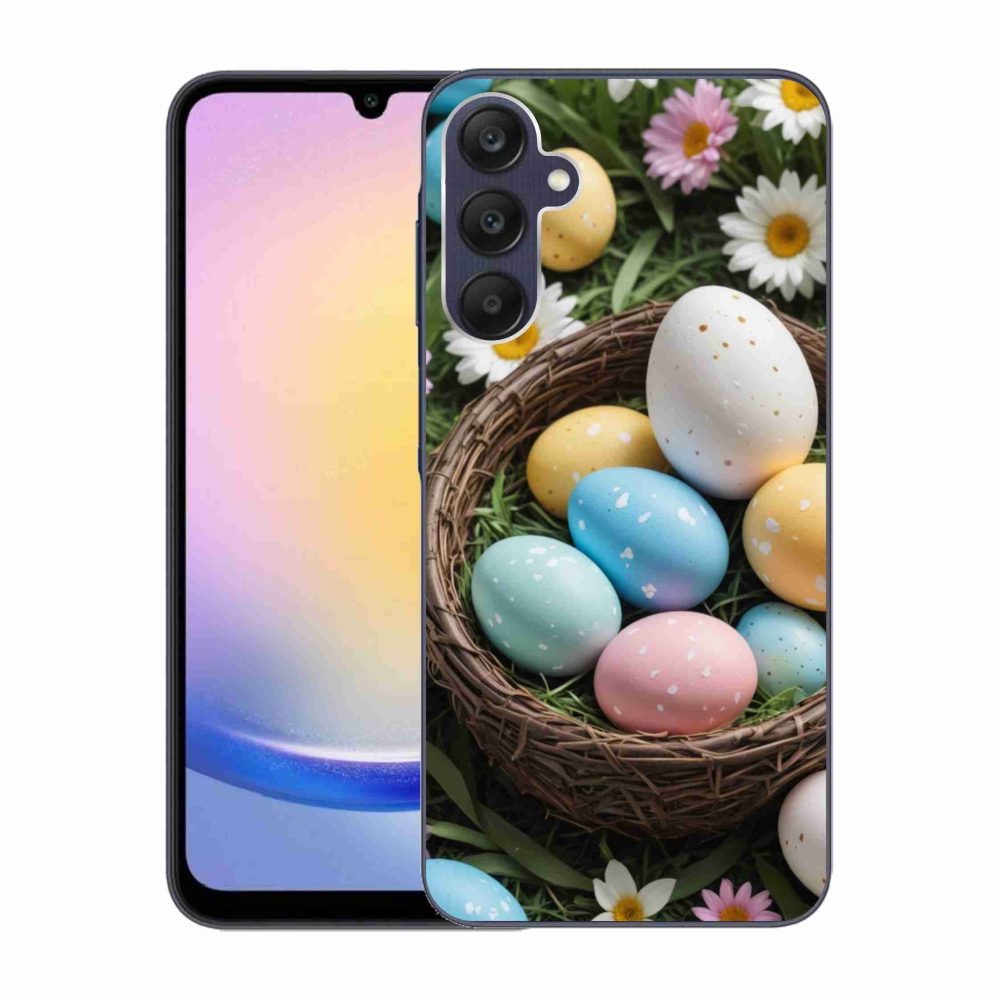 Zselés borítás mmCase Samsung Galaxy A25 5G - Húsvéti tojások 2