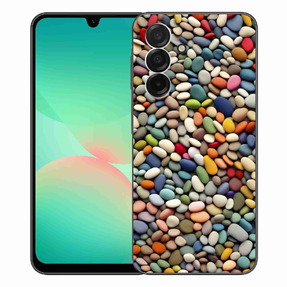 Zselés borítás mmCase Samsung Galaxy A26 5G - színes strasszkövek 2