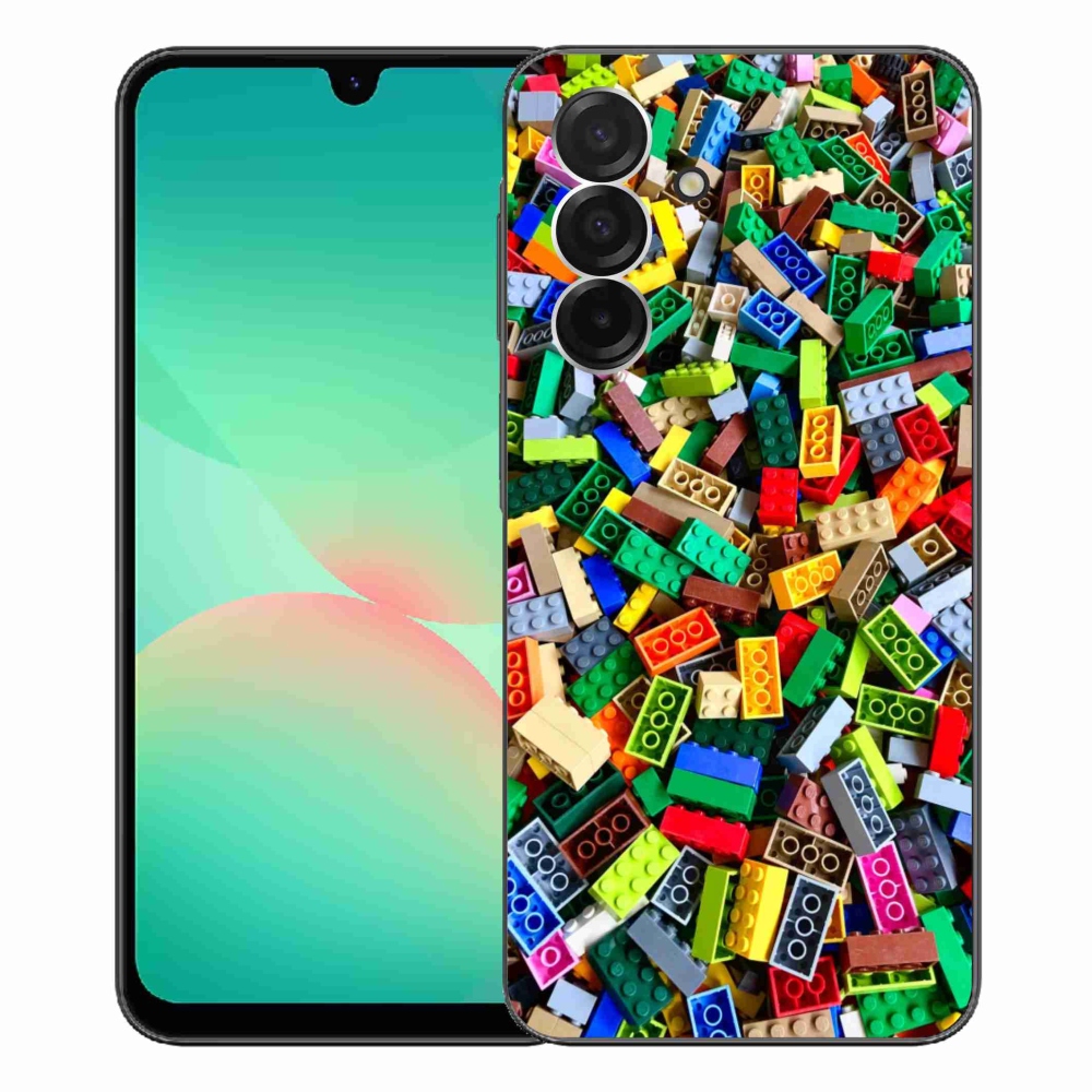 Gél borítás mmCase Samsung Galaxy A26 5G - színes építőkockákhoz