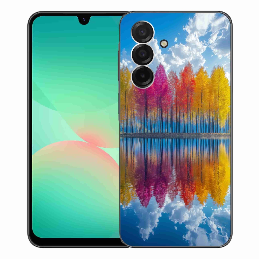 Gél borítás mmCase Samsung Galaxy A26 5G - színes fákhoz