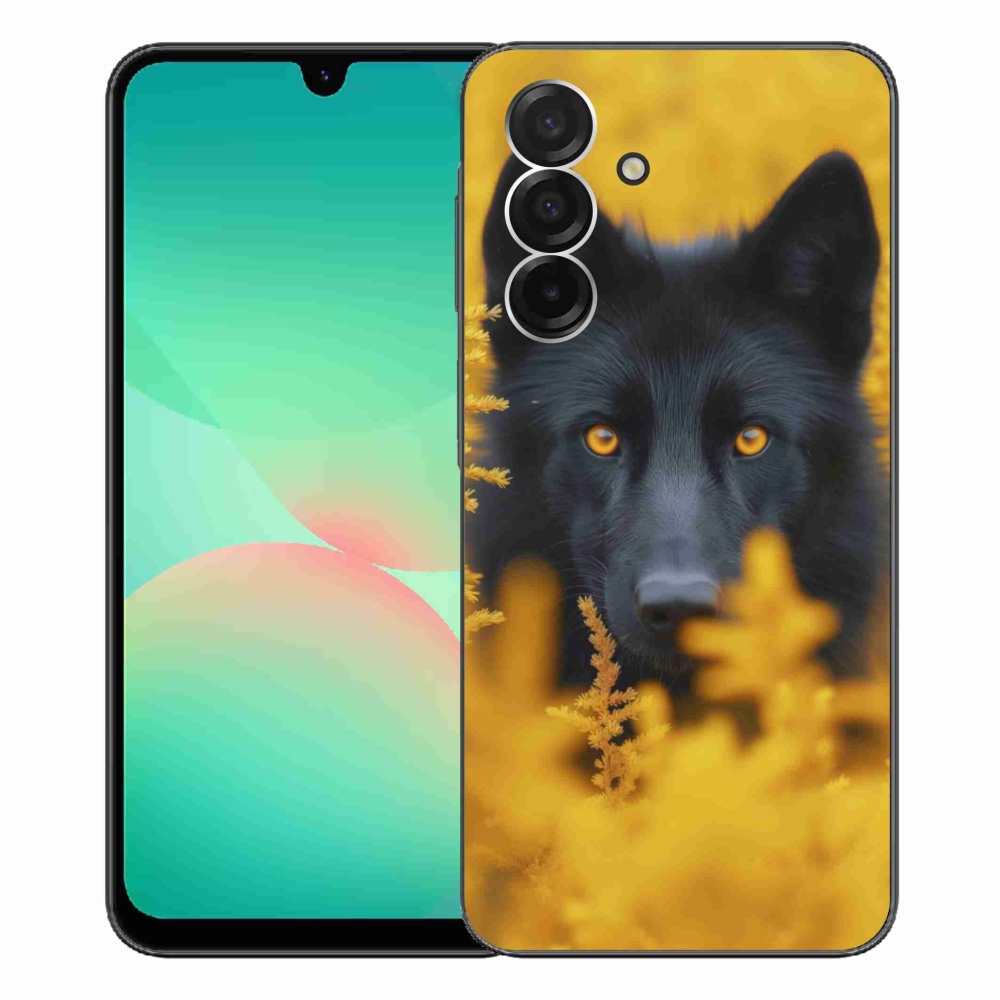 Zselés borítás mmCase Samsung Galaxy A26 5G - fekete farkas 2