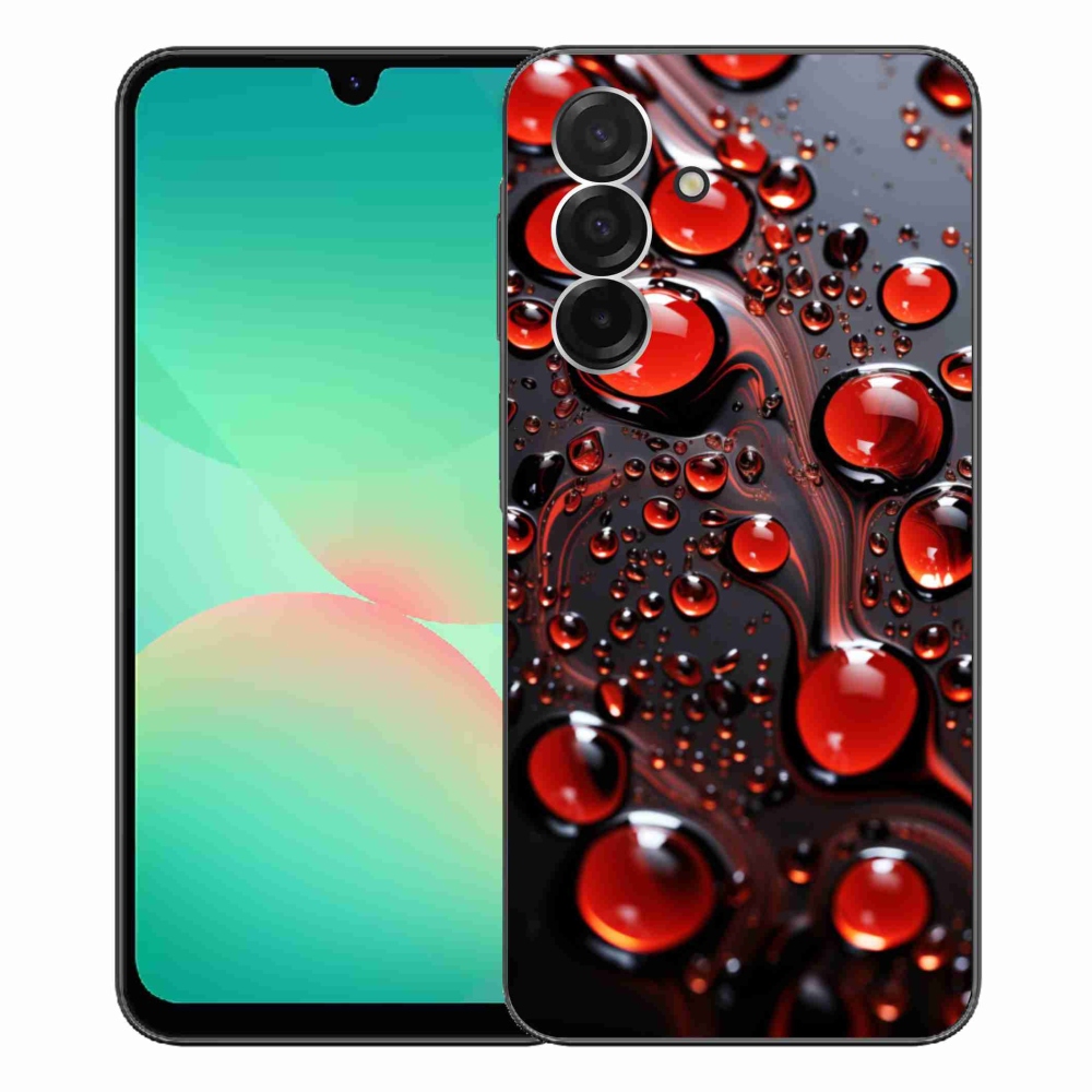 Gél védőhuzat mmCase Samsung Galaxy A26 5G - piros csepp 2