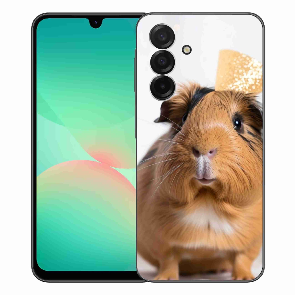 Zselés borítás mmCase Samsung Galaxy A26 5G - barna tengerimalachoz