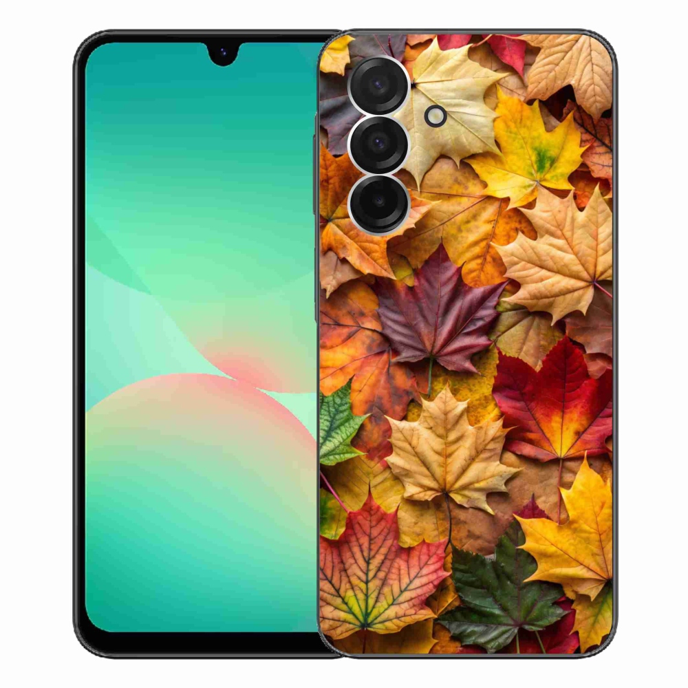 Zselés borítás mmCase Samsung Galaxy A26 5G - juharlevelek 2