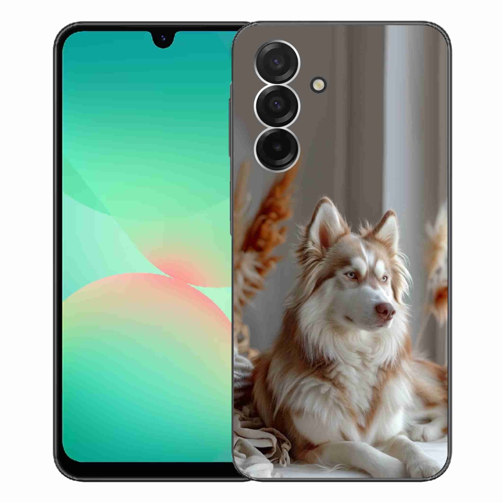 Zselés borítás mmCase Samsung Galaxy A26 5G - csendes szibériai husky