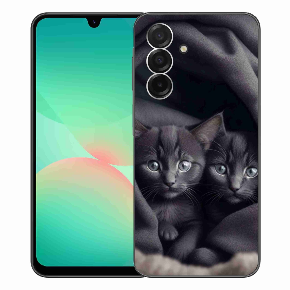 Zselés borítás mmCase Samsung Galaxy A26 5G - cat duo - Samsung Galaxy A26 5G számára
