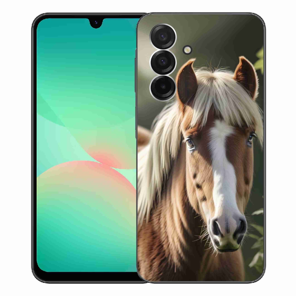Zselés borítás mmCase Samsung Galaxy A26 5G - ló könnyű sörénnyel