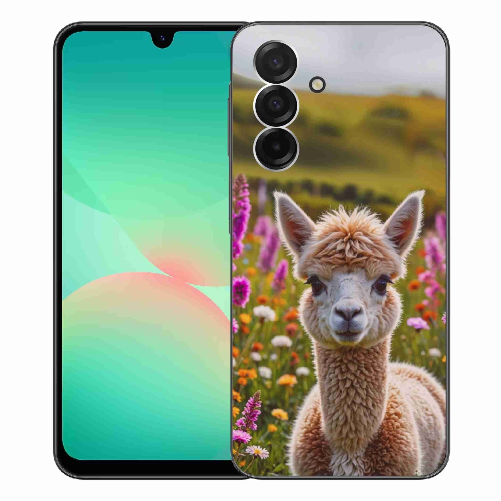 Zselés borítás mmCase Samsung Galaxy A26 5G - láma a réten