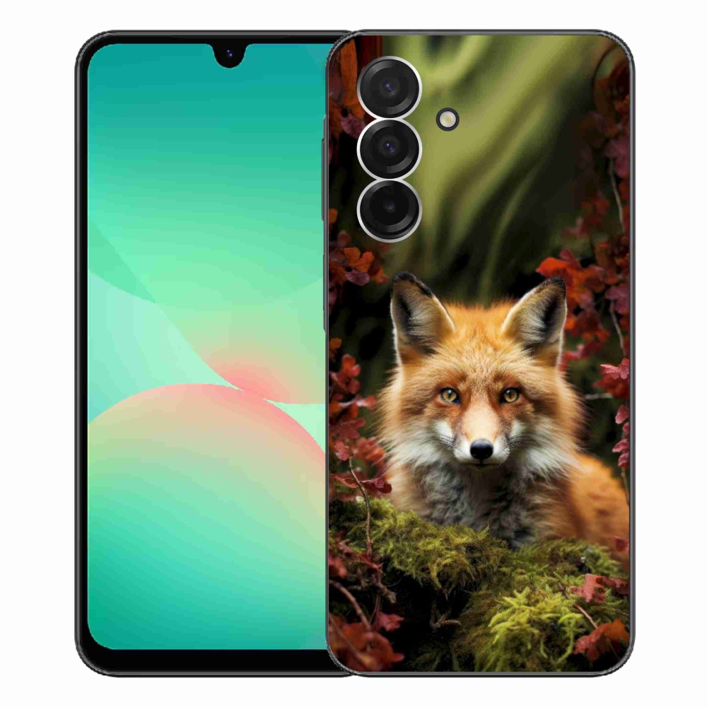 Zselés borítás mmCase Samsung Galaxy A26 5G - róka az erdőben