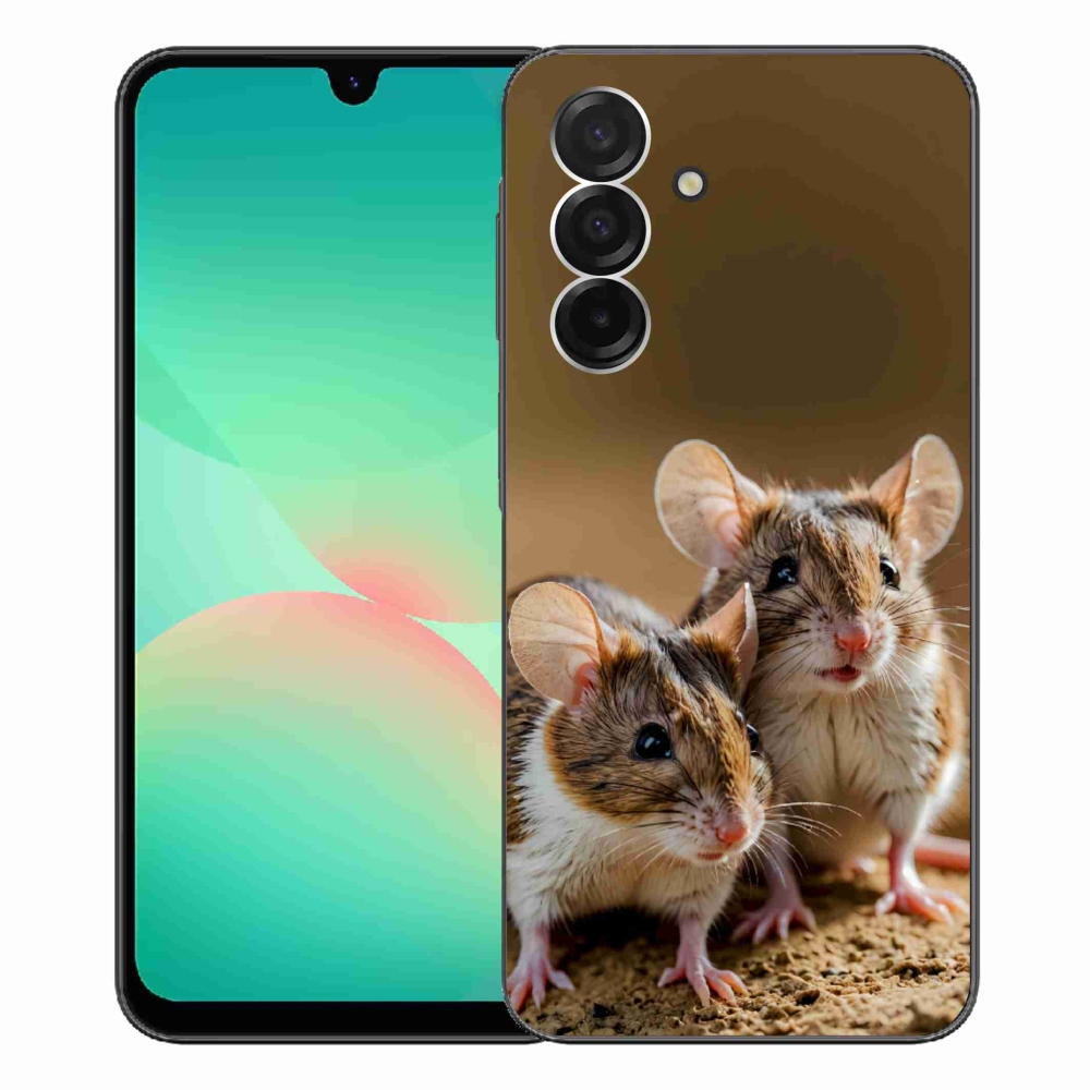 Zselés borítás mmCase Samsung Galaxy A26 5G - egér duóhoz