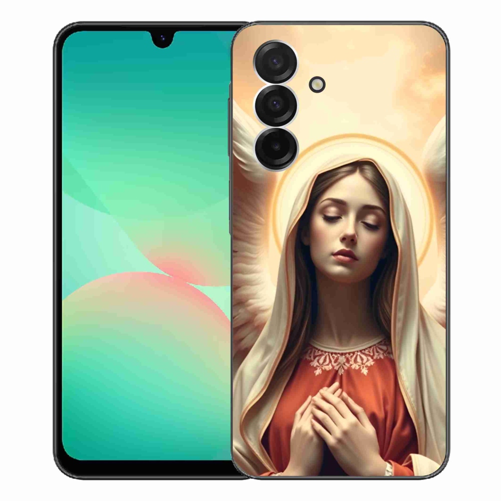 Zselés borítás mmCase Samsung Galaxy A26 5G - vallási motívumhoz