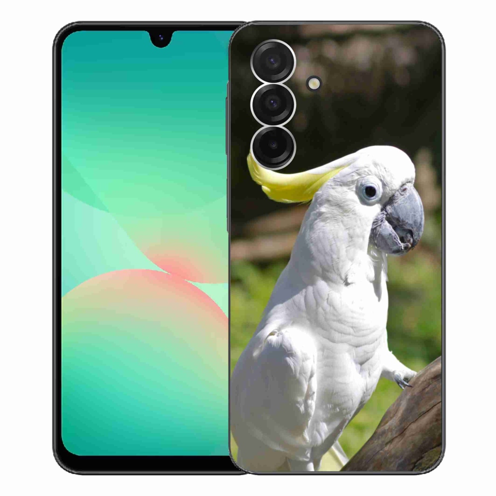 Gél borítás mmCase Samsung Galaxy A26 5G - papagáj kakadu 2