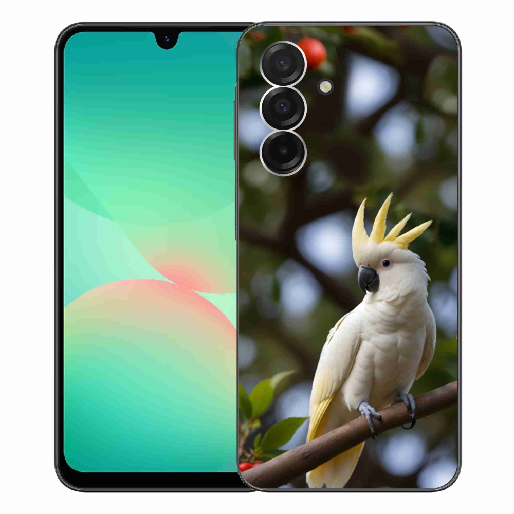 Gél borítás mmCase Samsung Galaxy A26 5G - papagáj kakadu 3