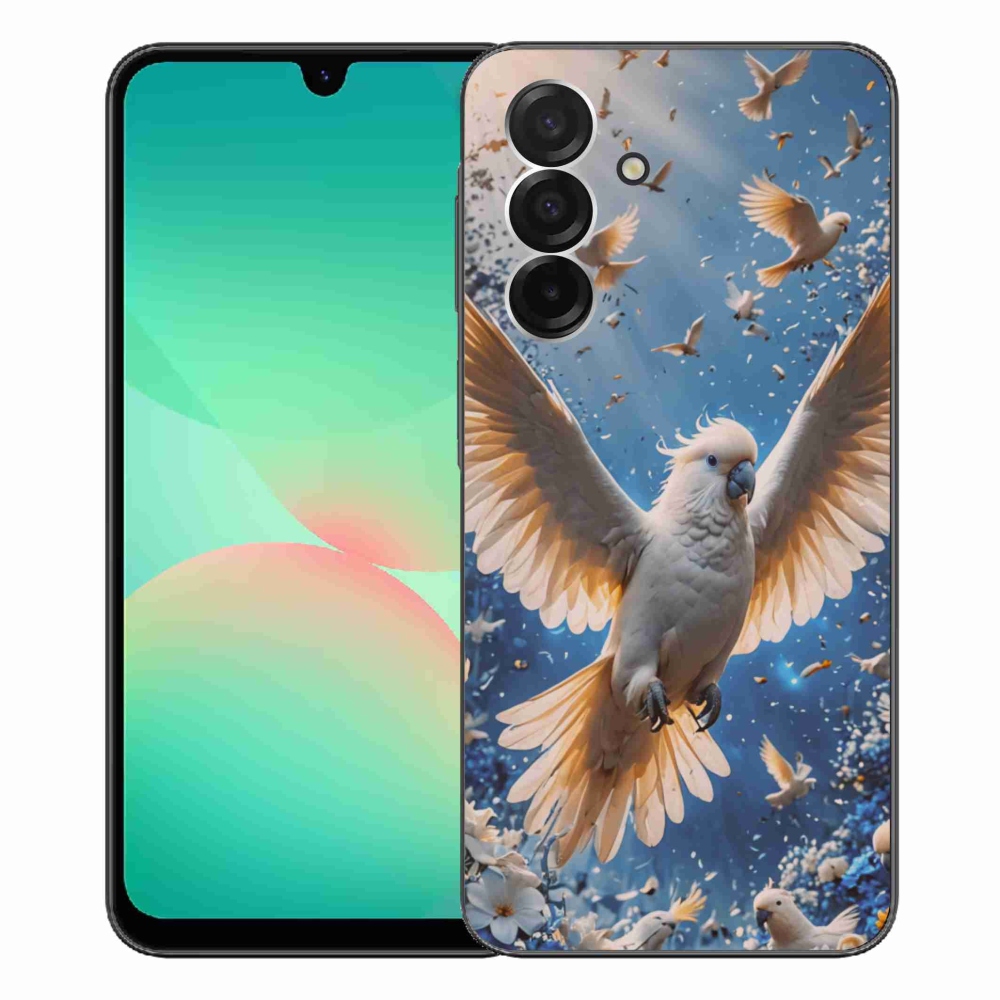 Gél borítás mmCase Samsung Galaxy A26 5G - papagáj kakadu