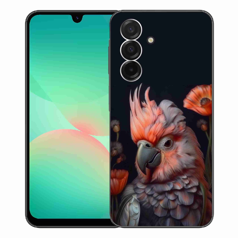 Gél borítás mmCase Samsung Galaxy A26 5G - papagáj kakadu színekben