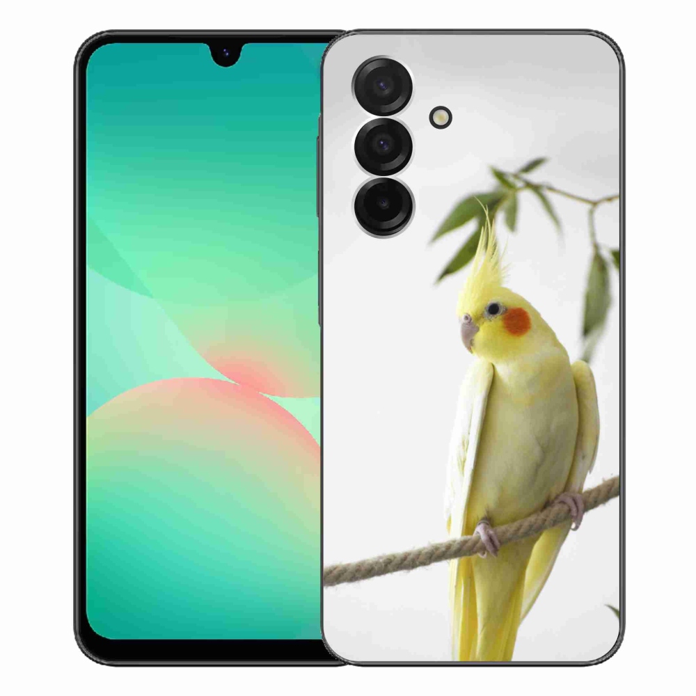 Gél borítás mmCase Samsung Galaxy A26 5G - papagáj korela chocholatá