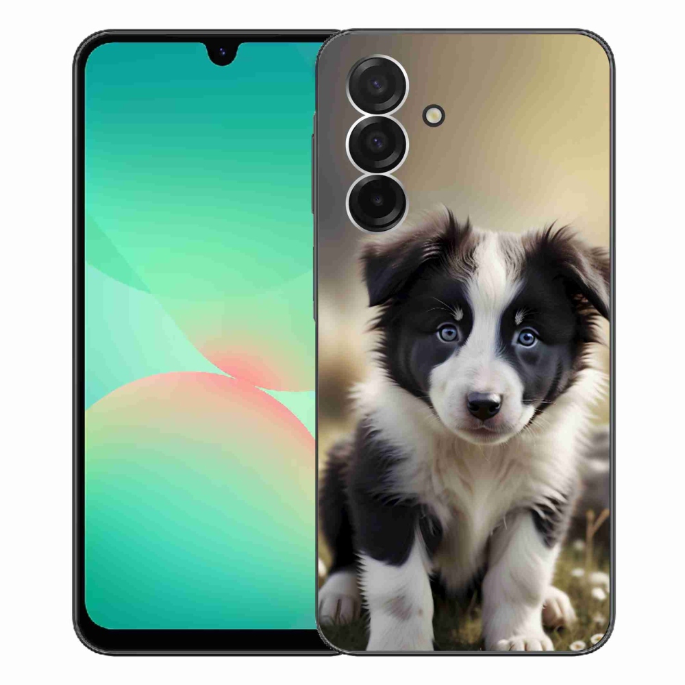 Gél borító mmCase Samsung Galaxy A26 5G - aranyos border collie - Samsung Galaxy A26 5G számára
