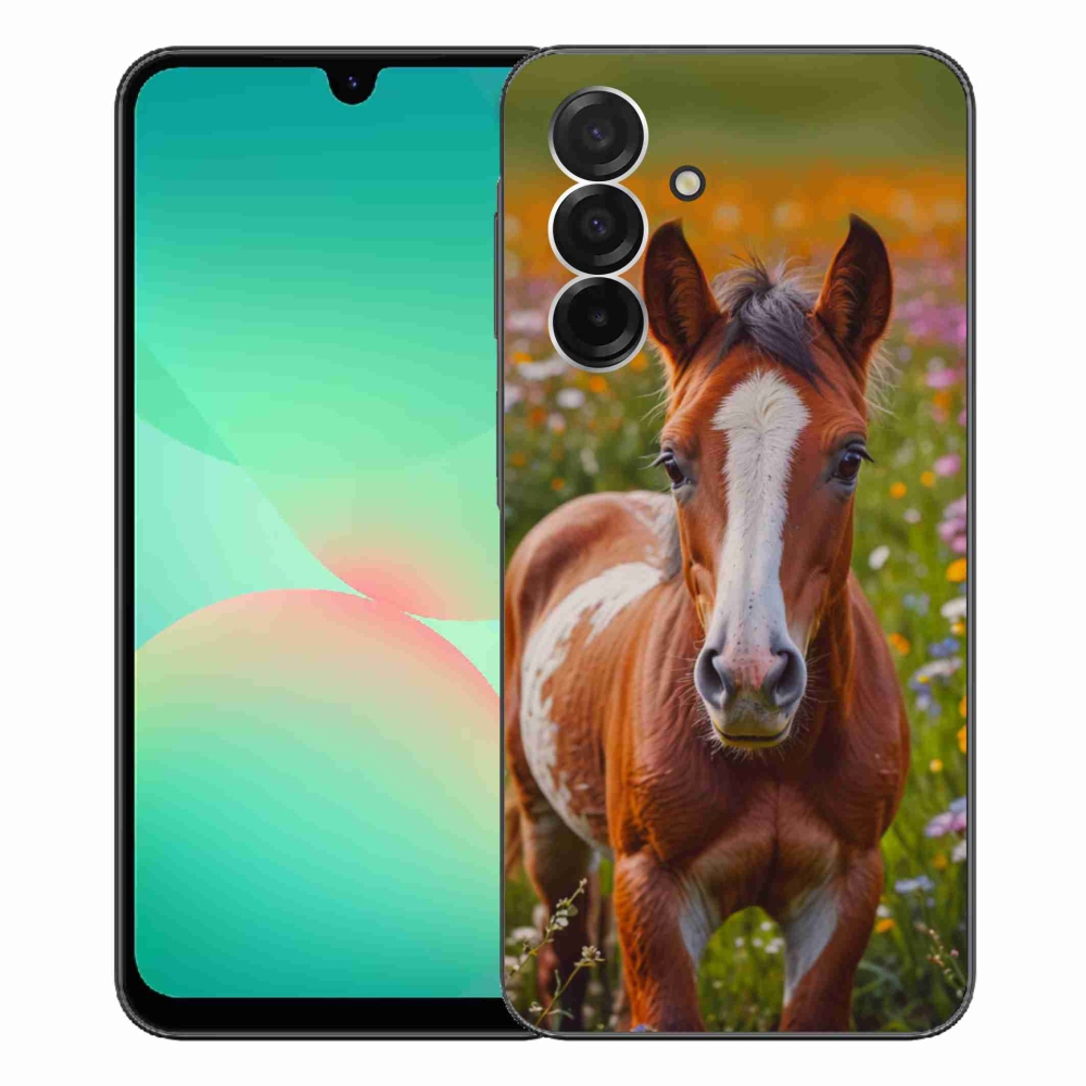 Gél borító mmCase Samsung Galaxy A26 5G - aranyos csikóhoz