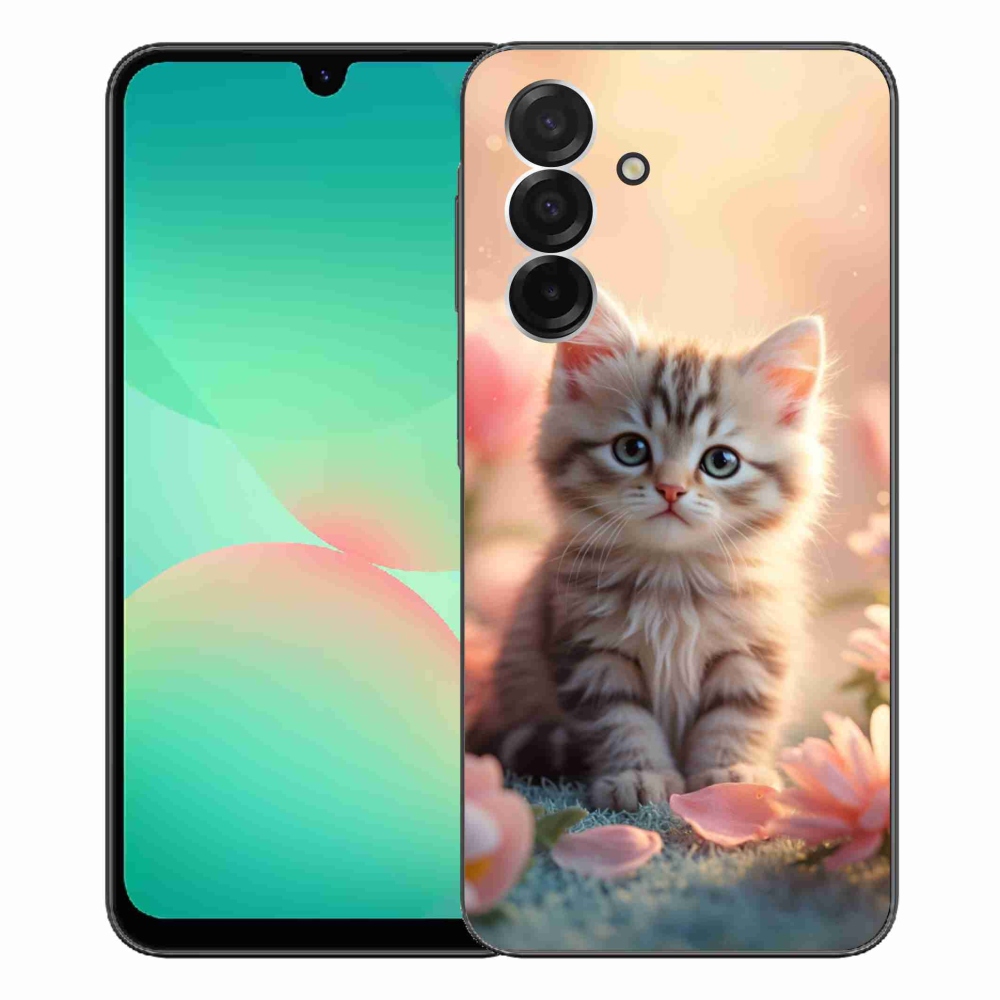 Gél borító mmCase Samsung Galaxy A26 5G - aranyos cica 8