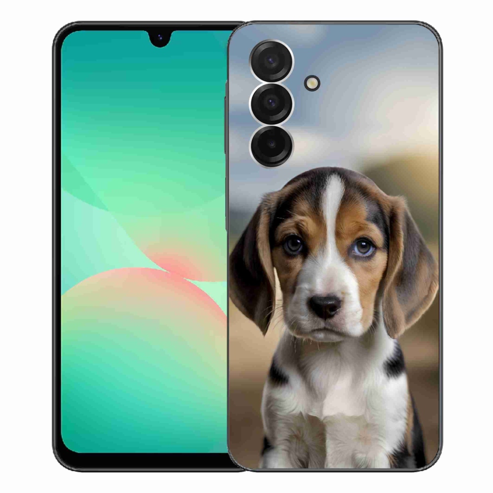 Gél borítás mmCase Samsung Galaxy A26 5G - aranyos beagle - Samsung Galaxy A26 5G számára