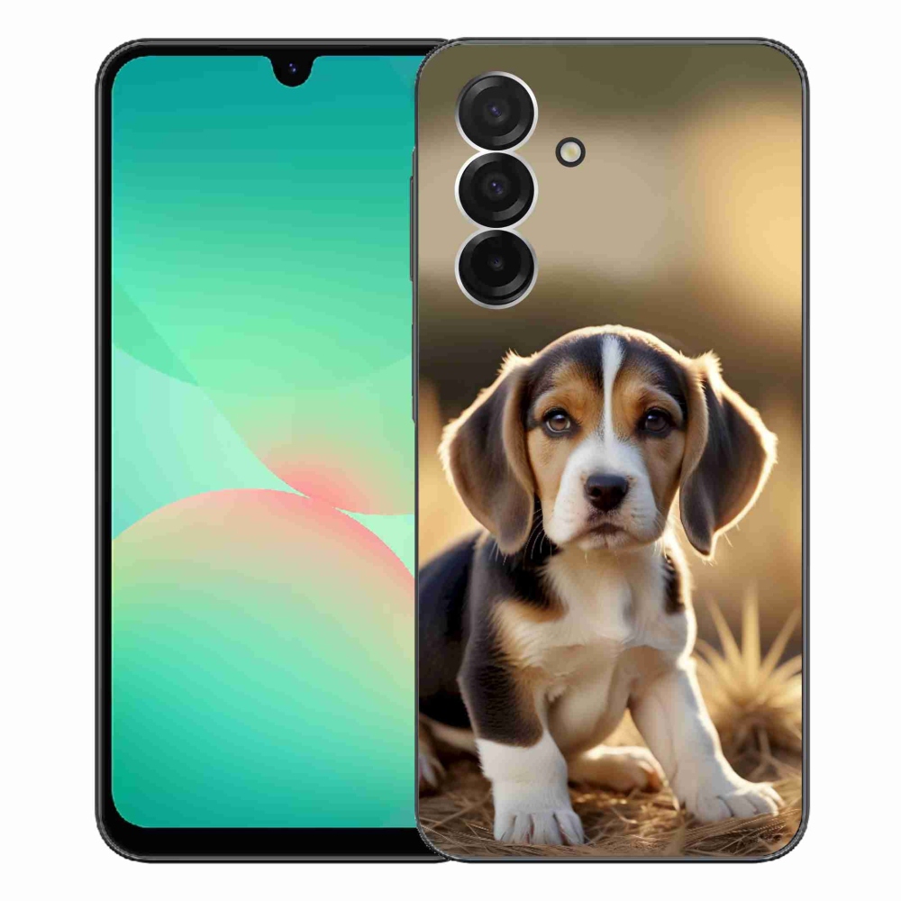 Gél borítás mmCase Samsung Galaxy A26 5G - aranyos beagle - Samsung Galaxy A26 5G számára