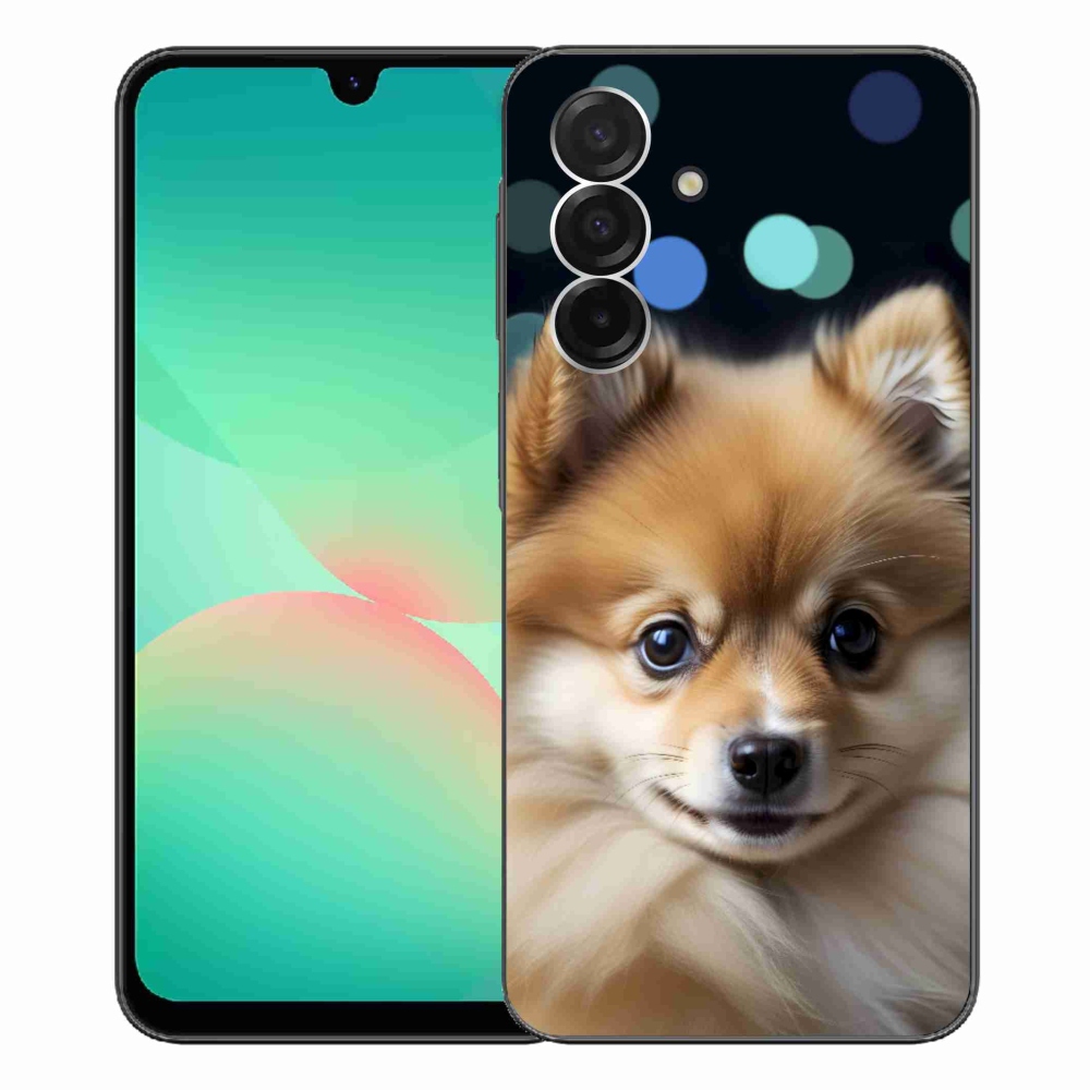 Gél borítás mmCase Samsung Galaxy A26 5G - aranyos pomerániai állathoz