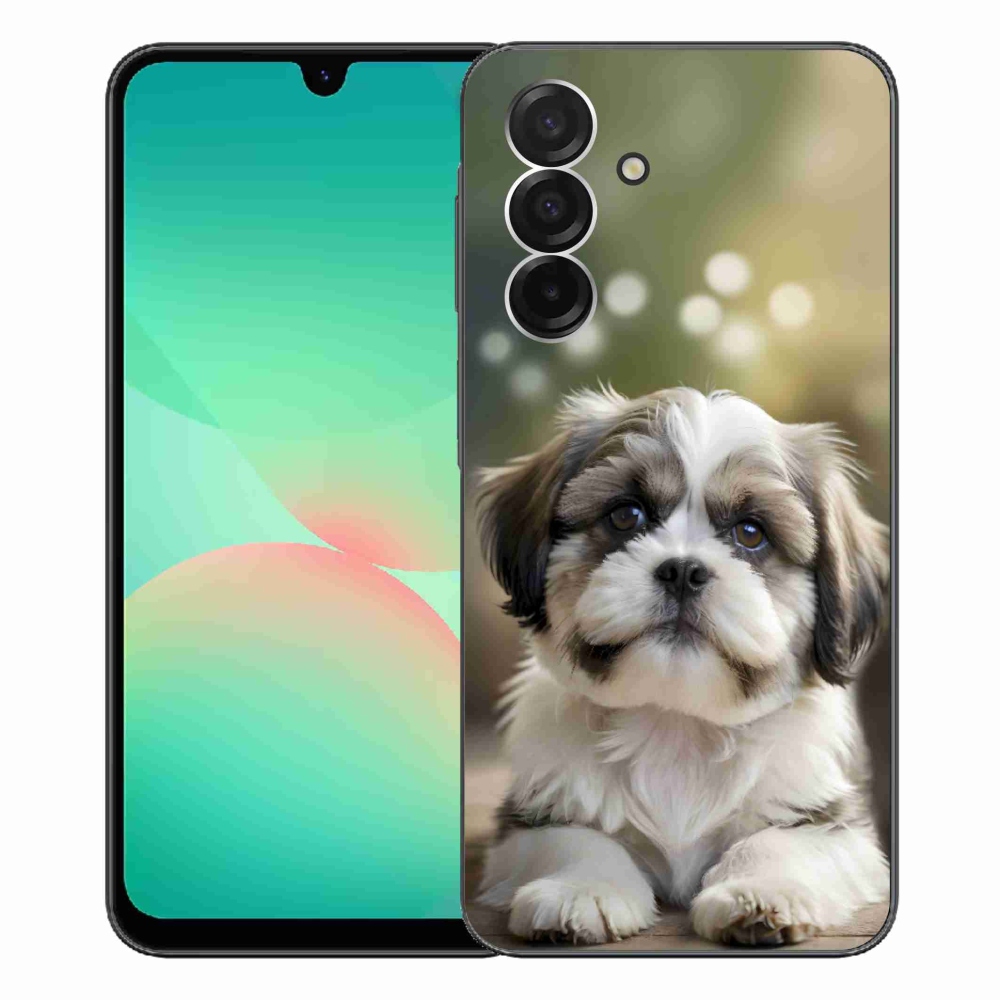 Gél borítás mmCase Samsung Galaxy A26 5G - aranyos shih-tzu